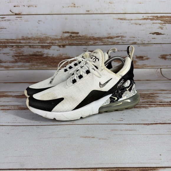 Nike Shoes - Nike Air Max 270 Women's Size 8 Sneakers White/Black AR0499-100 Used